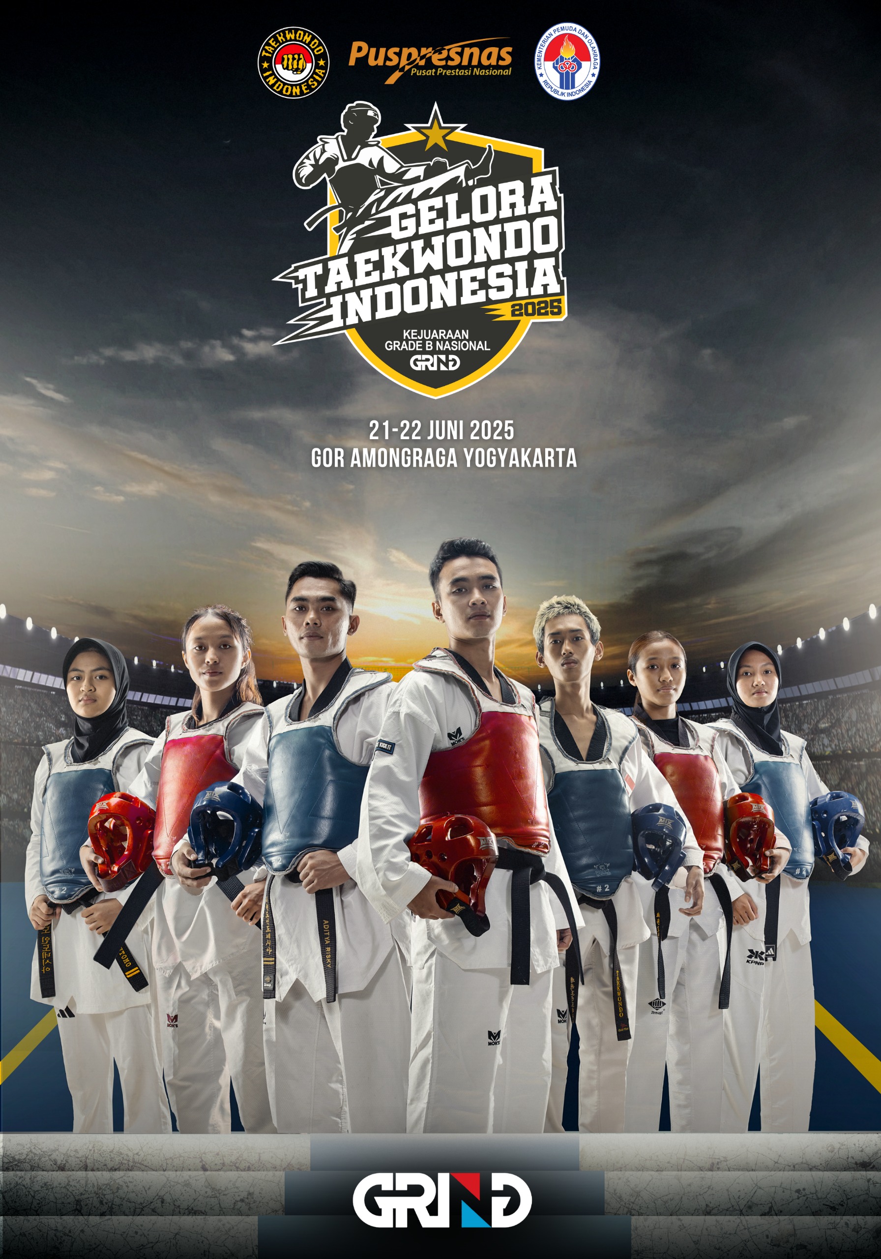 Panggung Juara Taekwondo Indonesia Taekwondo Indonesia Dojang tamanmadiun